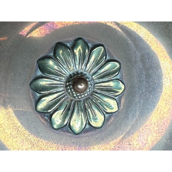 Copper Silent Butler Crumb Catcher Hinge Lid Feet Fireplace Decor Bed Warmer - Picture 8 of 11